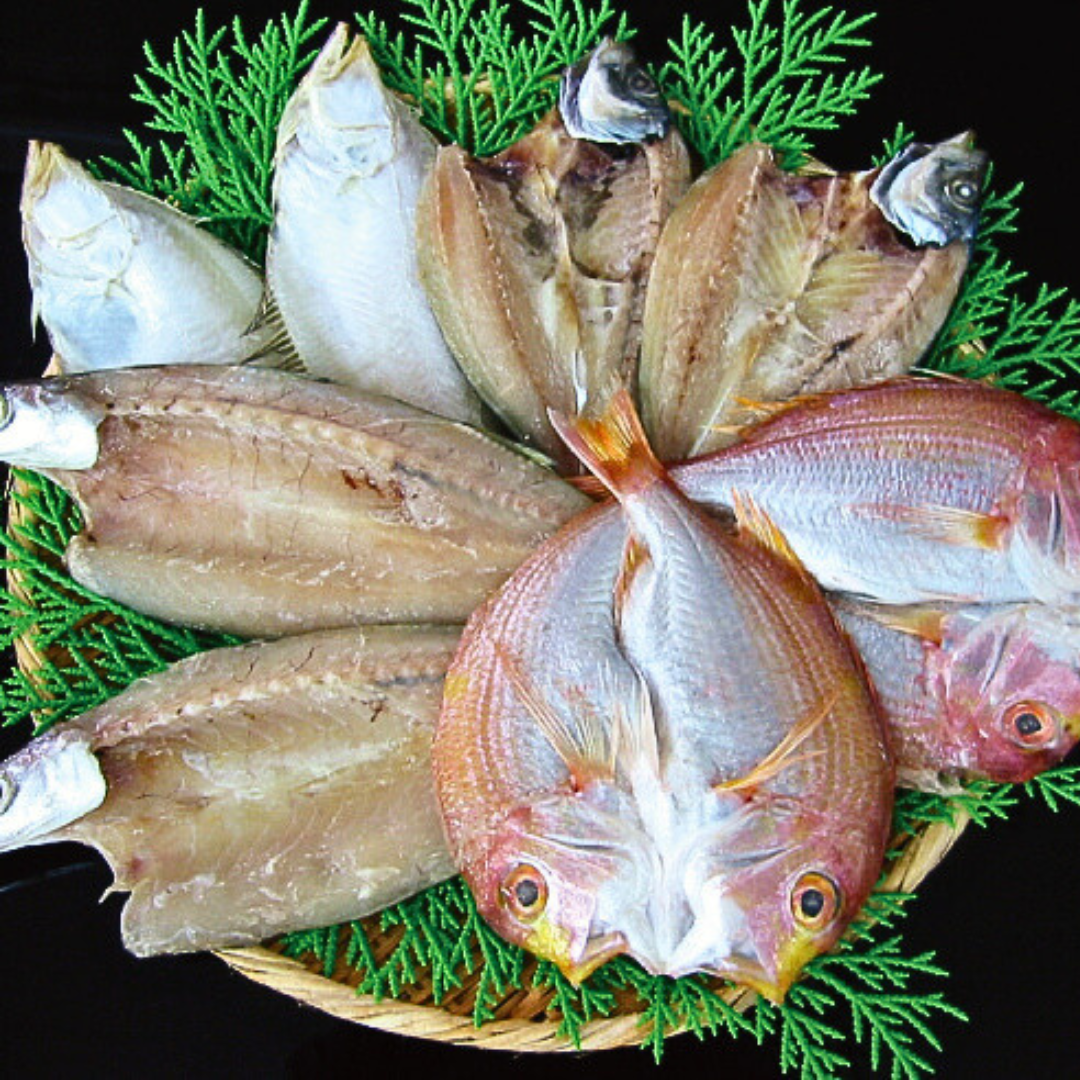 【送料無料】地魚干物 2人前詰合せ