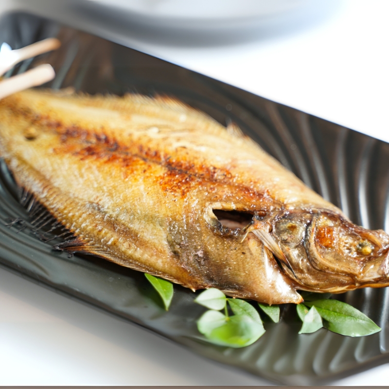 【送料無料】かれい一夜干し（1200g 10～16枚）